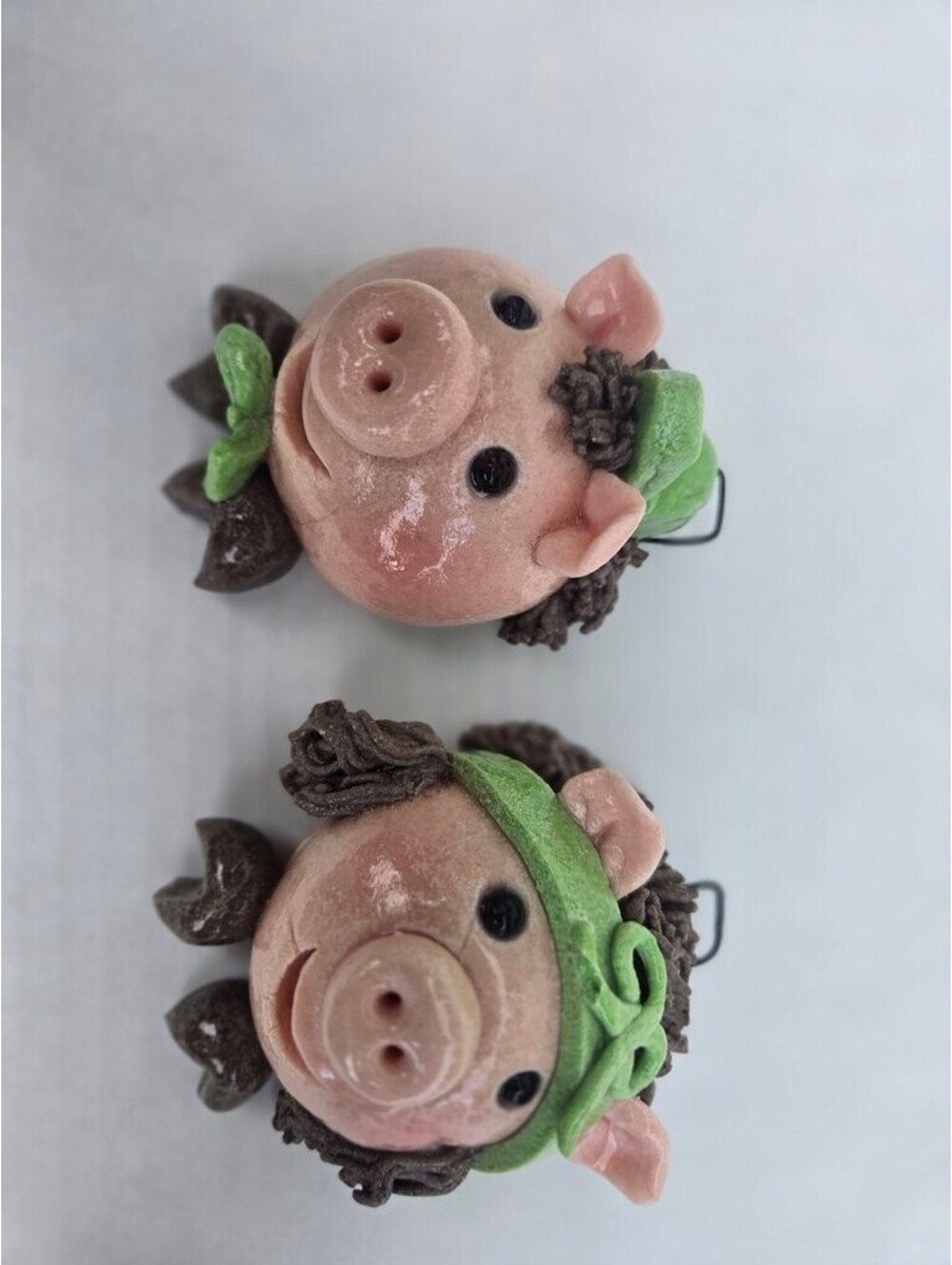 Vintage Glücksschwein German Good Luck Pigs
